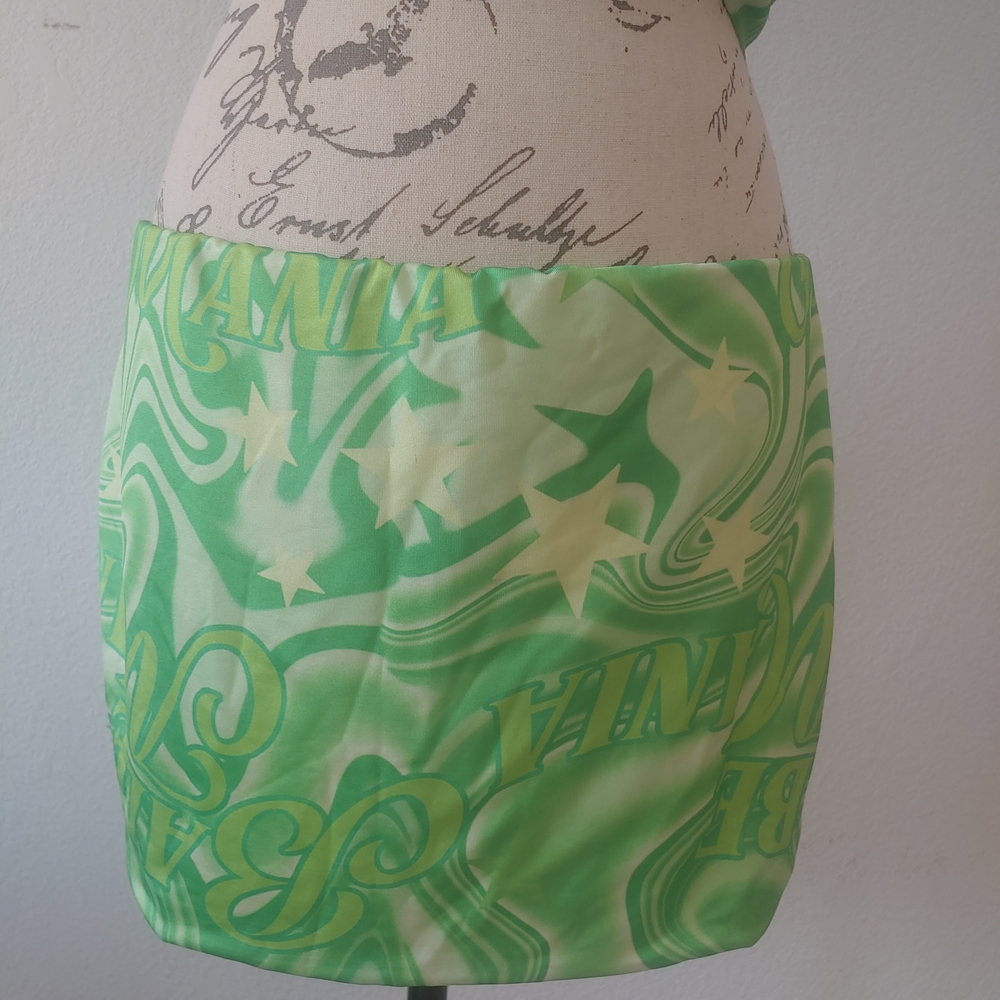AsYou Green Patterned Two-Piece Set - Picture 4 of 8